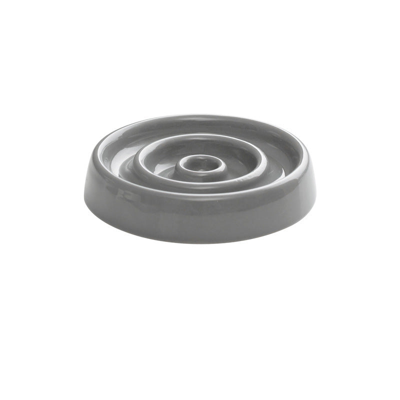 Anti-Gulping Ceramic Slow Feeder Bowl